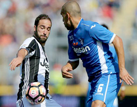 Prediksi Bola: Juventus vs Empoli 26 Februari 2017