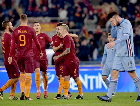 Prediksi Bola: Sampdoria vs AS Roma 29 Januari 2017