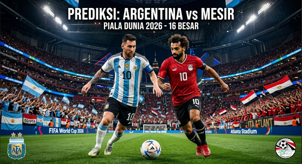 Prediksi Bola: Argentina vs Mesir 7 Juli 2026 – 16 Besar Piala Dunia