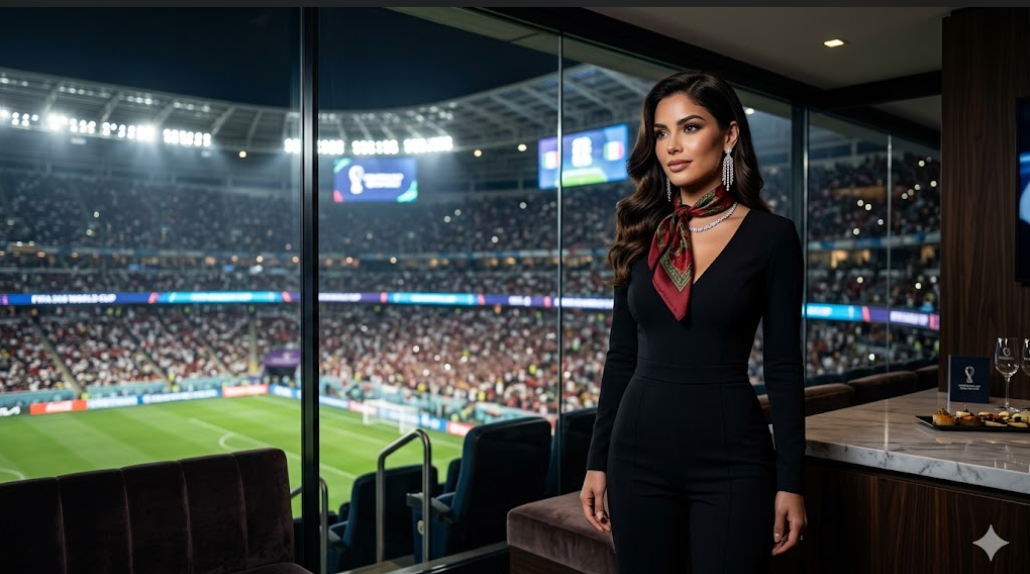 Bukan Quiet Luxury, Gaya Spektakuler Georgina Rodriguez Sukses Curi Perhatian di Piala Dunia 2026