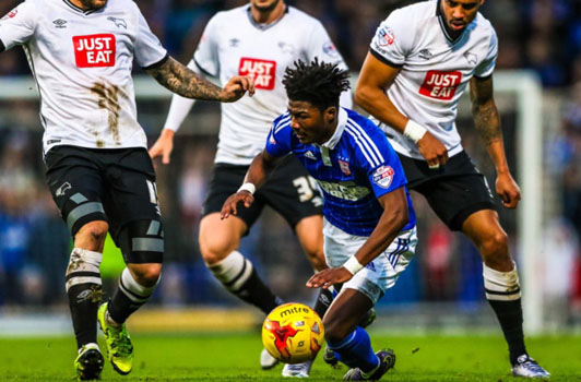 Prediksi Bola: Ipswich vs Derby County 1 Februari 2017