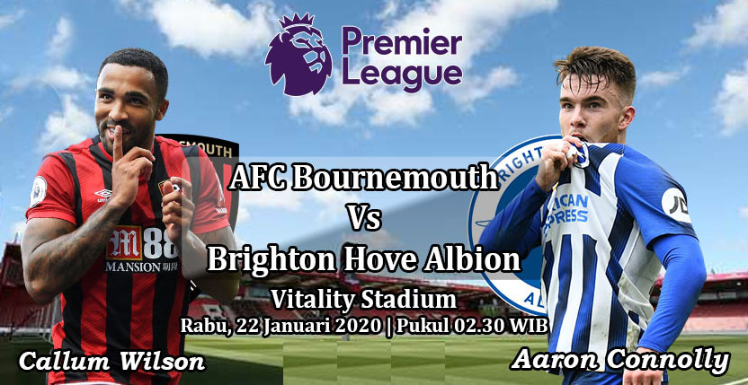 Prediksi Bola: Bournemouth vs Brighton 22 Januari 2020