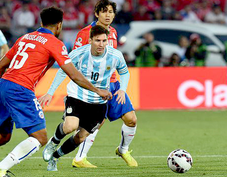 Prediksi Bola: Argentina vs Chile 24 Maret 2017