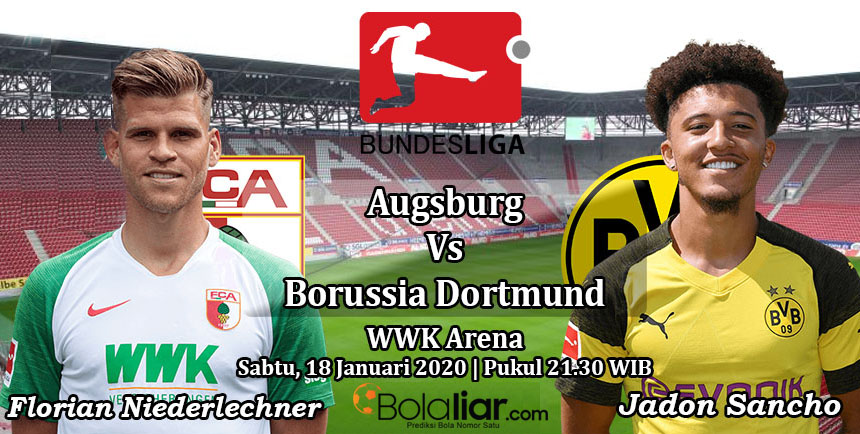 Prediksi Bola: Augsburg vs Dortmund 18 Januari 2020