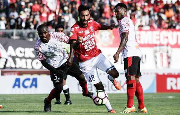 Prediksi Bola: Bali United vs Persipura 9 Juni 2018