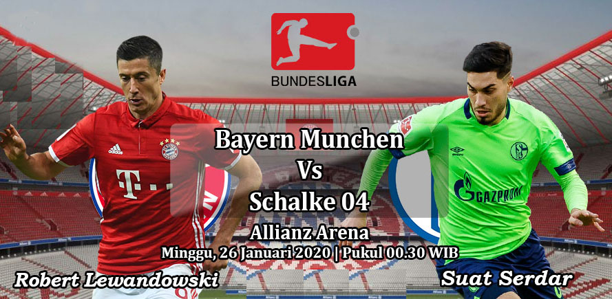 Prediksi Bola: Bayern Munchen vs Schalke 26 Januari 2020