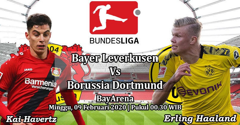 Prediksi Bola: Leverkusen vs Dortmund 9 Februari 2020
