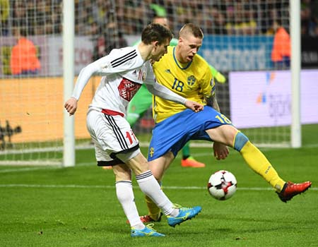 Prediksi Bola: Belarus vs Swedia 3 September 2017