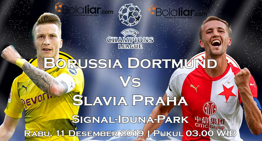 Prediksi Bola: Dortmund vs Slavia Praha 11 Desember 2019