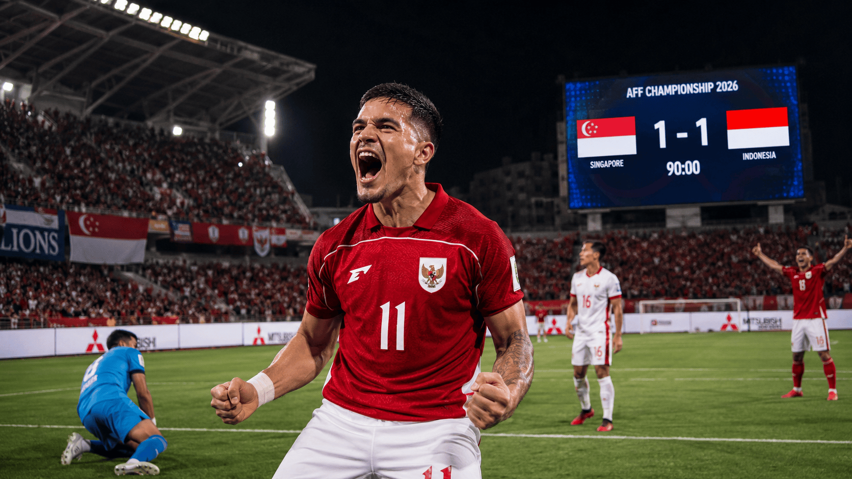 Review Singapura vs Indonesia: Garuda Gagal Menang dan Tersingkir dari Piala AFF 2026