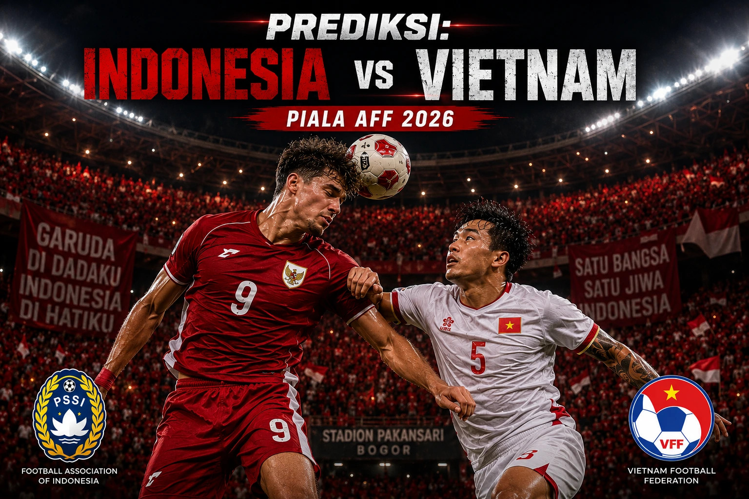 Prediksi Bola: Indonesia vs Vietnam 3 Agustus 2026 – Piala AFF