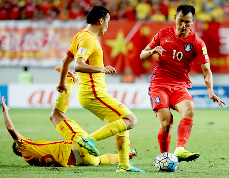 Prediksi Bola: China vs Rep Korea 23 Maret 2017