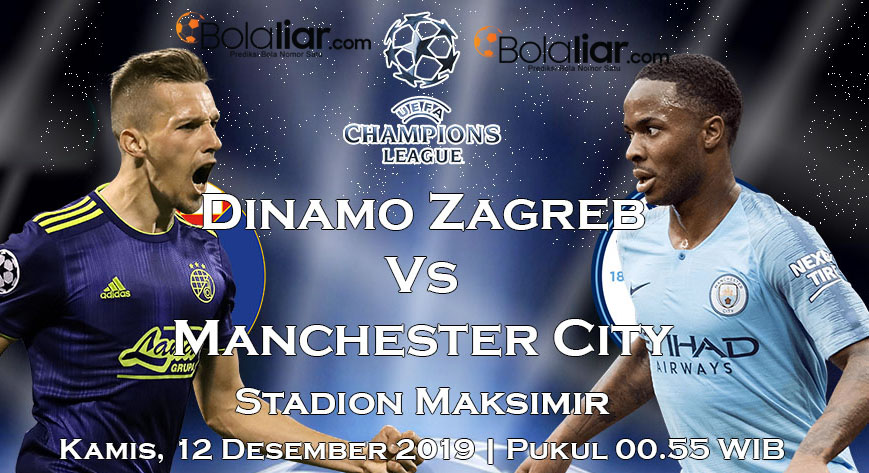 Prediksi Bola: Dinamo Zagreb vs Manchester City 12 Desember 2019