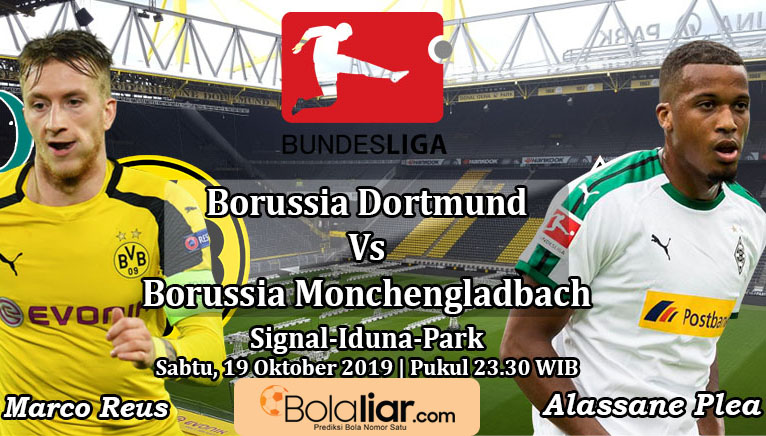 Prediksi Bola: Dortmund vs Monchengladbach 19 Oktober 2019