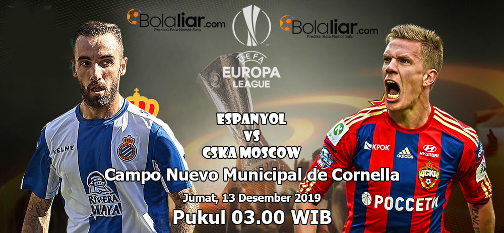 Prediksi Bola: Espanyol vs CSKA Moscow 13 Desember 2019