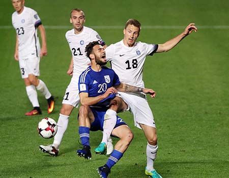 Prediksi Bola: Estonia vs Cyprus 3 September 2017