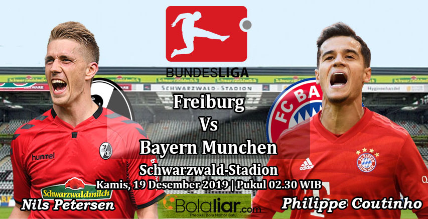 Prediksi Bola: Freiburg vs Bayern Munchen 19 Desember 2019