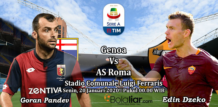 Prediksi Bola: Genoa vs AS Roma 20 Januari 2020