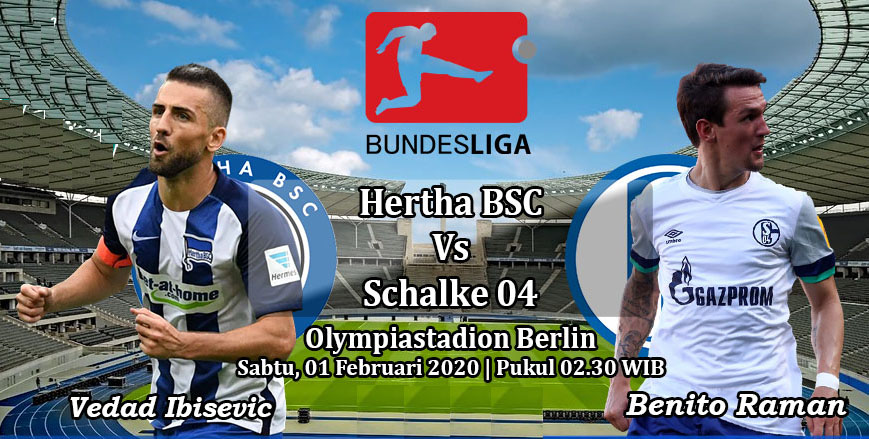 Prediksi Bola: Hertha vs Schalke 1 Februari 2020