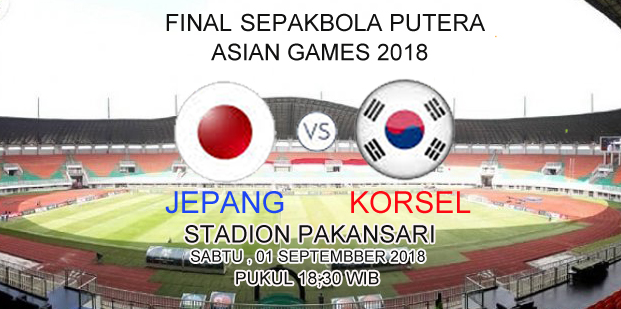 Prediksi Bola : Jepang Vs Korea Selatan 1 September 2018 