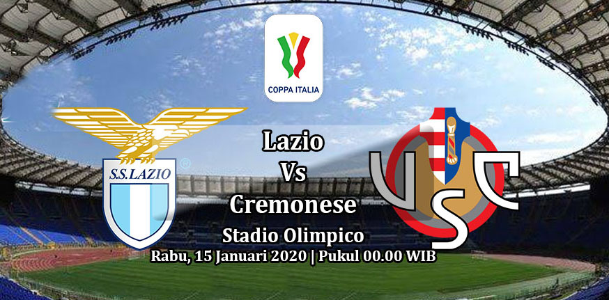 Prediksi Bola: Lazio vs Cremonese 15 Januari 2020