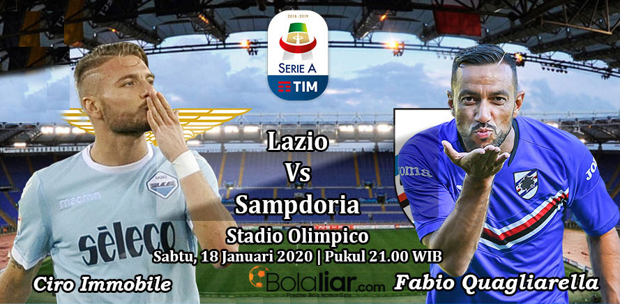 Prediksi Bola: Lazio vs Sampdoria 18 Januari 2020