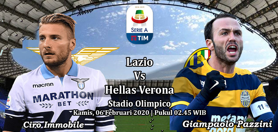 Prediksi Bola: Lazio vs Verona 6 Februari 2020