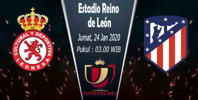 Prediksi Bola: Leonesa vs Atletico 24 Januari 2020