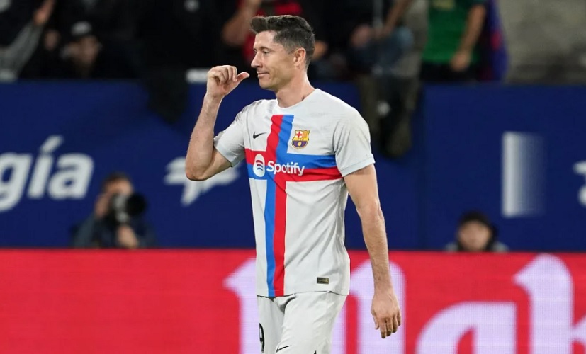 Lewandowski Mendapat Larangan Bermain Tiga Pertandingan LaLiga