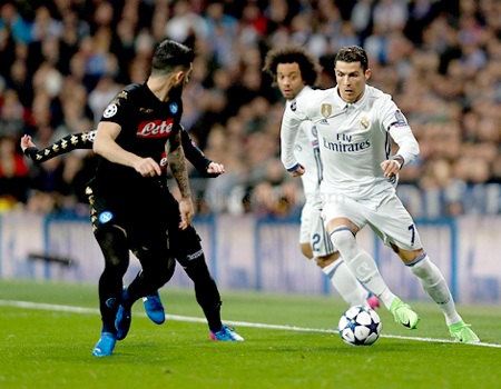 Prediksi Bola: Napoli vs Real Madrid 8 Maret 2017