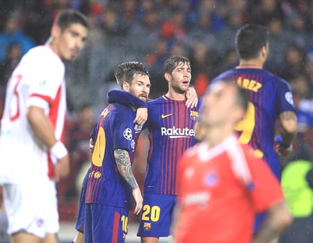 Prediksi Bola: Olympiakos vs Barcelona 1 November 2017