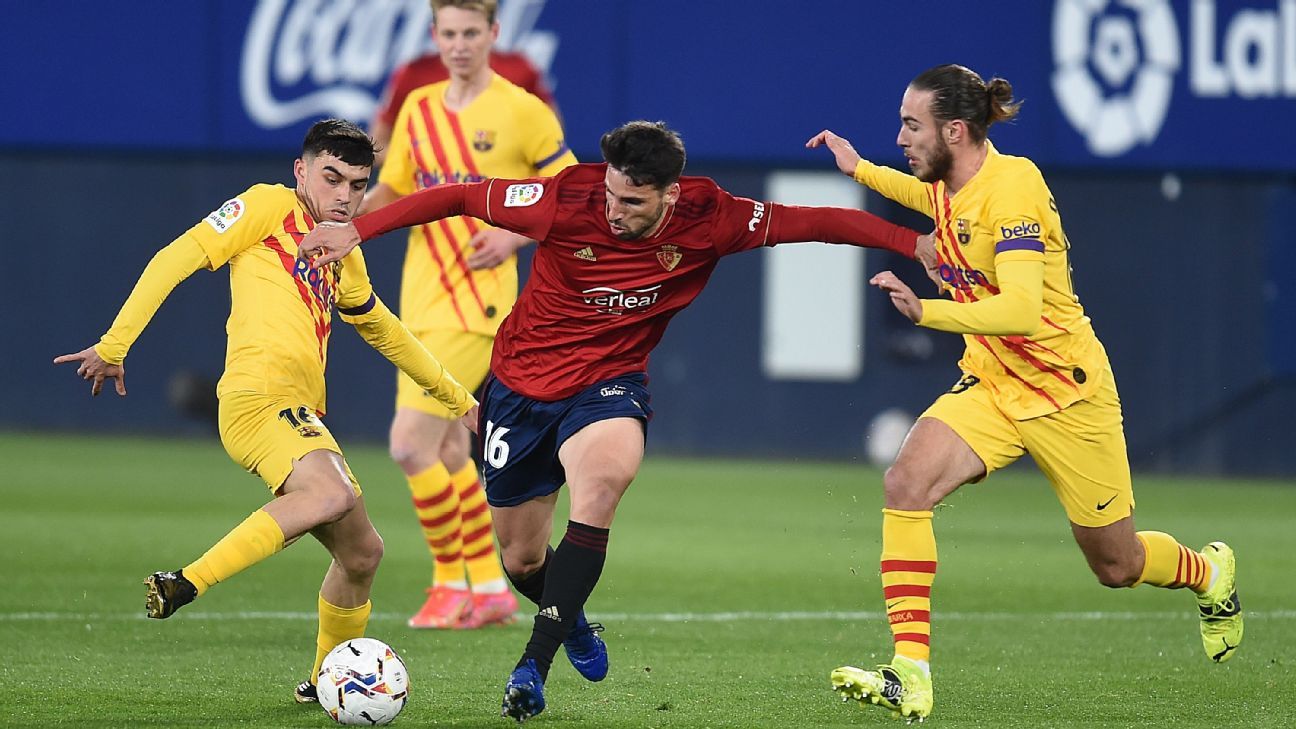 Prediksi Bola: Osasuna vs Barcelona 12 Desember 2021