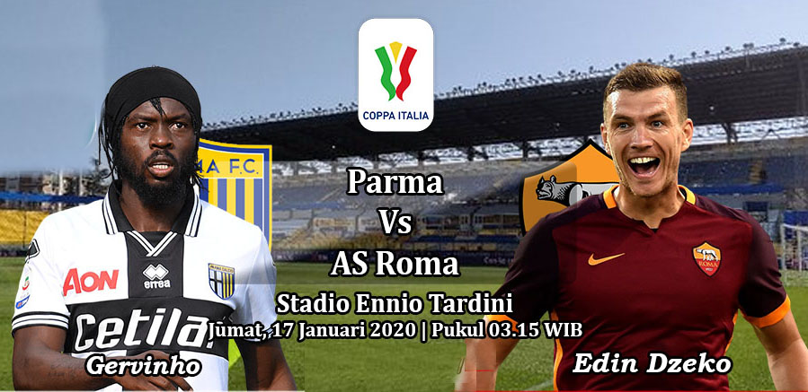 Prediksi Bola: Parma vs AS Roma 17 Januari 2020