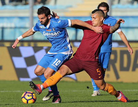 Prediksi Bola: AS Roma vs Empoli 2 April 2017
