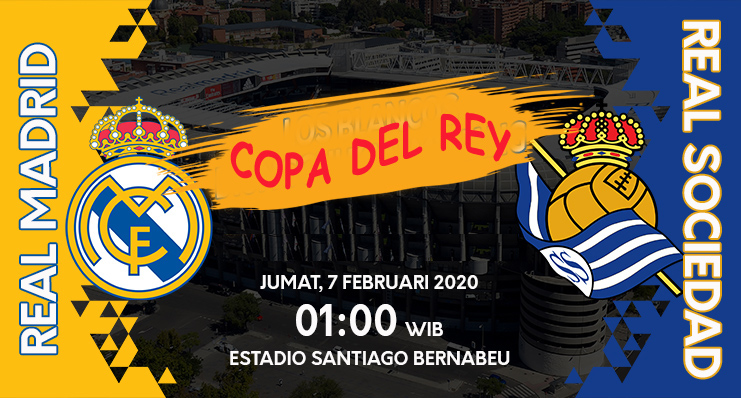 Prediksi Bola: Real Madrid vs Sociedad 7 Februari 2020