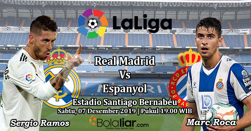 Prediksi Bola: Real Madrid vs Espanyol 7 Desember 2019