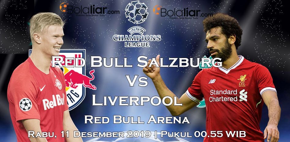 Prediksi Bola: RB Salzburg vs Liverpool 11 Desember 2019