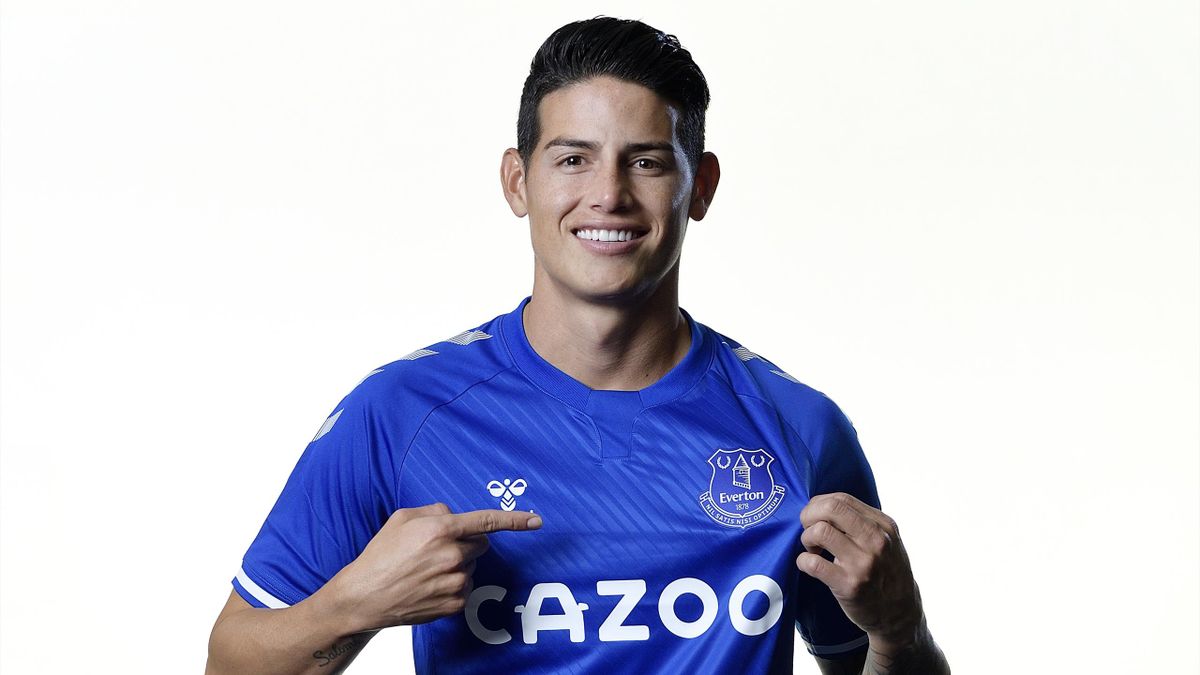 James Rodriguez Resmi Bergabung dengan Everton