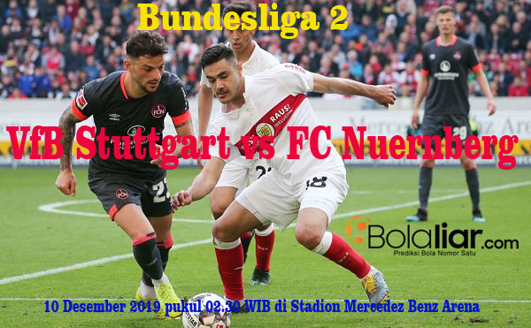 Prediksi Bola: VfB Stuttgart vs FC Nuernberg 10 Desember 2019