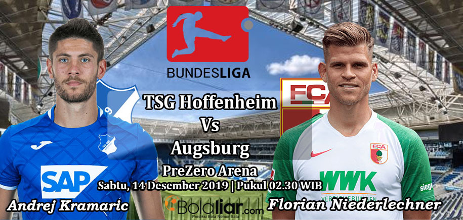 Prediksi Bola: Hoffenheim vs Augsburg 14 Desember 2019