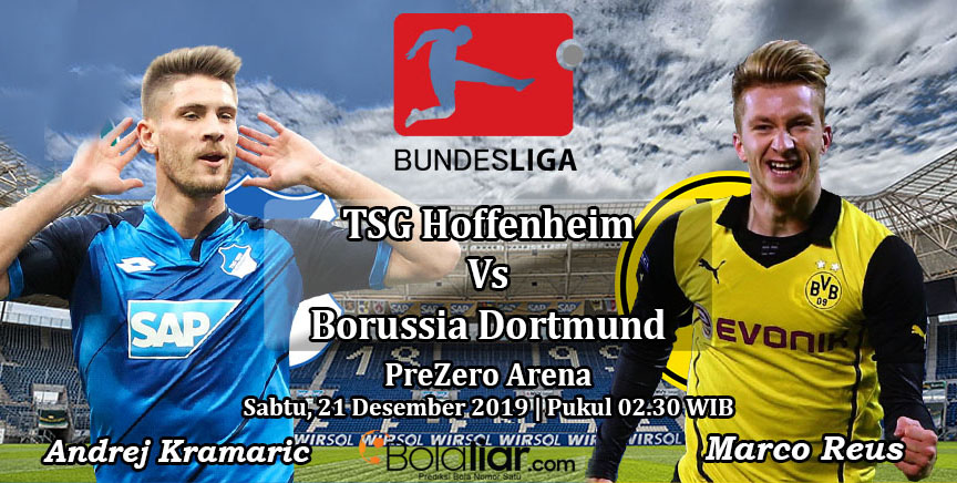 Prediksi Bola: Hoffenheim vs Dortmund 21 Desember 2019