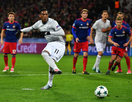 Prediksi Bola: Manchester United vs CSKA Moscow 6 Desember 2017