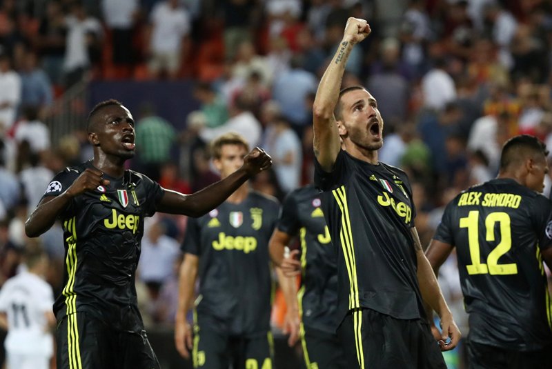 Bonucci Bahagia Juve Menang Meski Harus Bermain Dengan 10 Pemain 