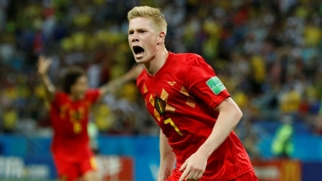 De Bruyne Ingin Bawa Belgia Raih Posisi Ketiga Piala Dunia 2018