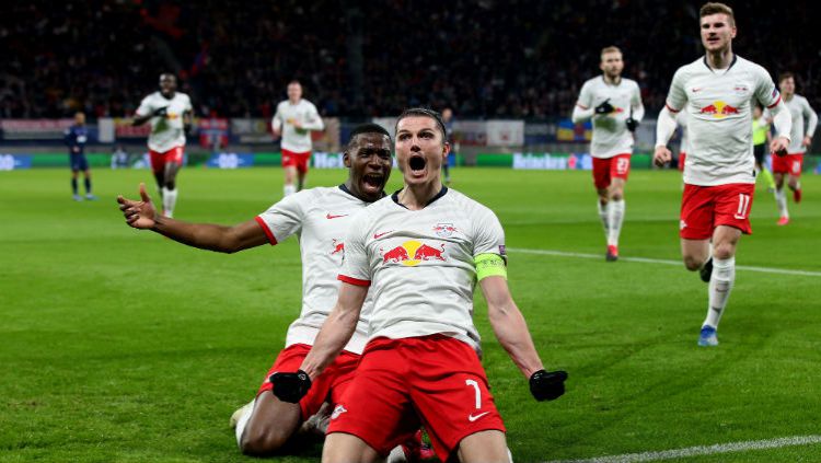 Depak Tottenham, Pelatih Leipzig Sebut Timnya Layak Lolos