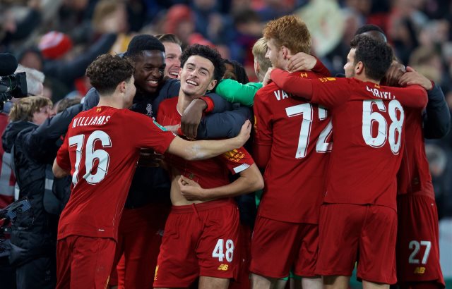 Hasil Piala Liga Inggris : Liverpool, City Dan MU Lolos Ke Babak 8 Besar