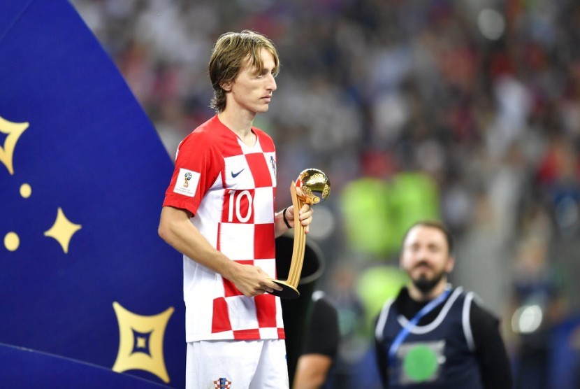 Raih Golden Ball, Luka Modric Tetap Kecewa  