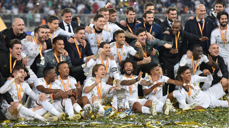 Kalahkan Atletico, Real Madrid Juara Piala Super Spanyol 2020