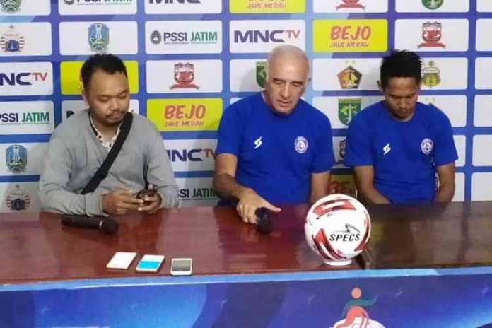 Piala Gubernur Jatim : Arema Kontra Sabah FA, Ini Target Mario Gomez