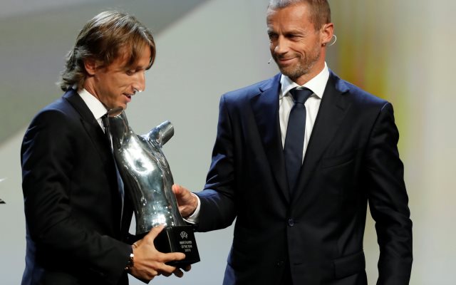 Luka Modric Bahagia Terpilih Jadi Pemain Terbaik Eropa  